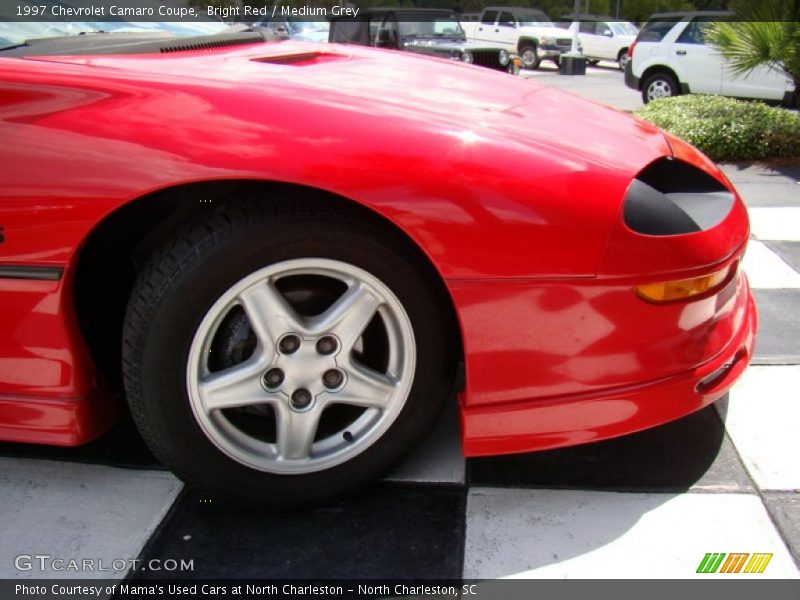 Bright Red / Medium Grey 1997 Chevrolet Camaro Coupe