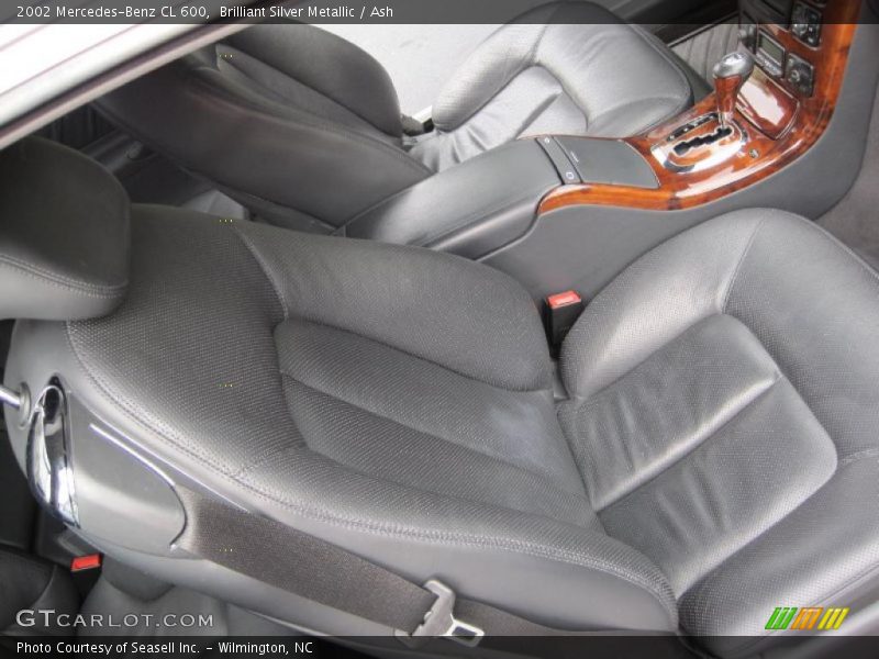 Brilliant Silver Metallic / Ash 2002 Mercedes-Benz CL 600
