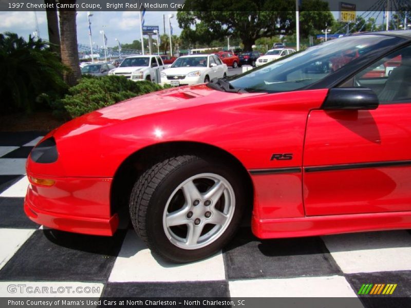 Bright Red / Medium Grey 1997 Chevrolet Camaro Coupe