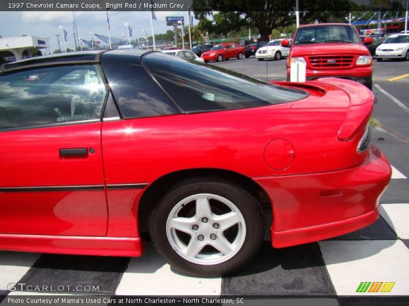 Bright Red / Medium Grey 1997 Chevrolet Camaro Coupe
