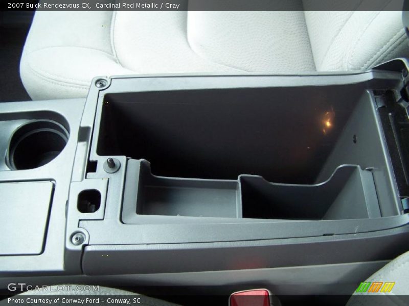 Cardinal Red Metallic / Gray 2007 Buick Rendezvous CX