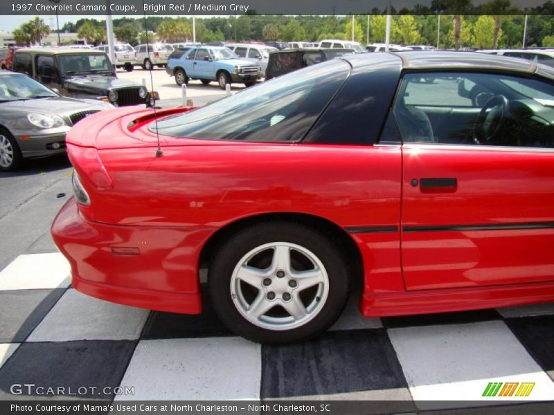 Bright Red / Medium Grey 1997 Chevrolet Camaro Coupe