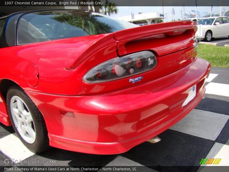 Bright Red / Medium Grey 1997 Chevrolet Camaro Coupe