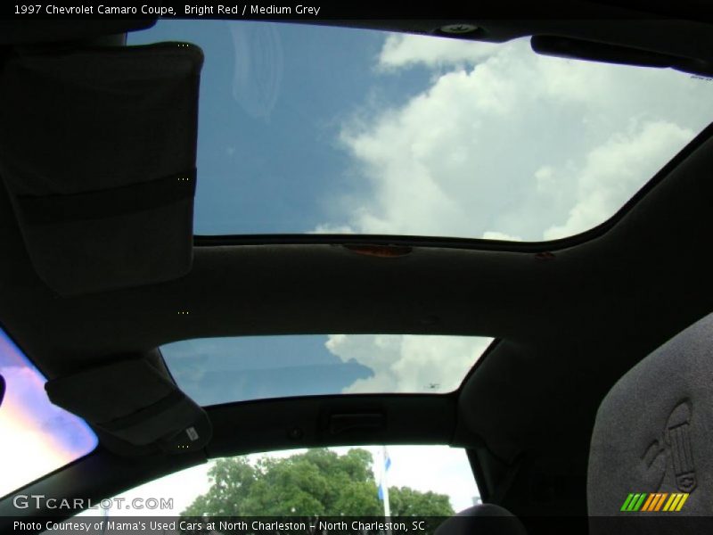 Bright Red / Medium Grey 1997 Chevrolet Camaro Coupe