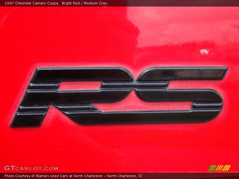 Bright Red / Medium Grey 1997 Chevrolet Camaro Coupe