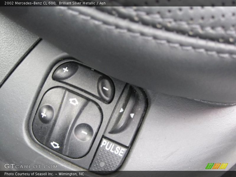 Brilliant Silver Metallic / Ash 2002 Mercedes-Benz CL 600