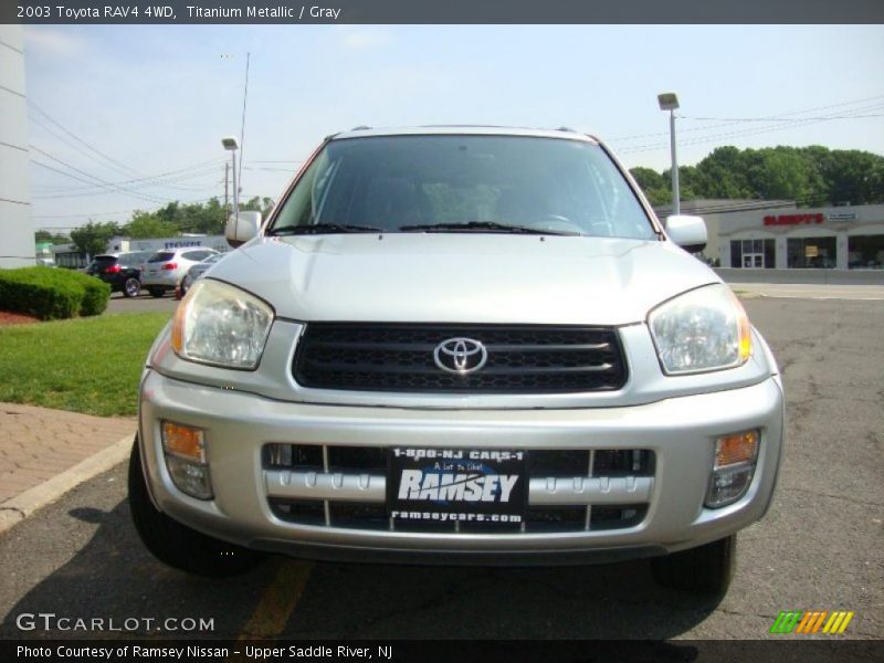 Titanium Metallic / Gray 2003 Toyota RAV4 4WD