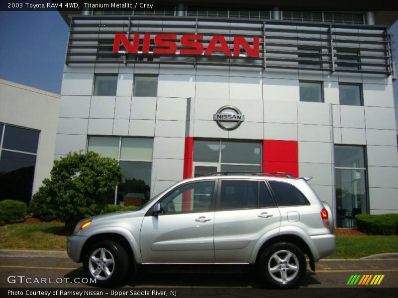 Titanium Metallic / Gray 2003 Toyota RAV4 4WD