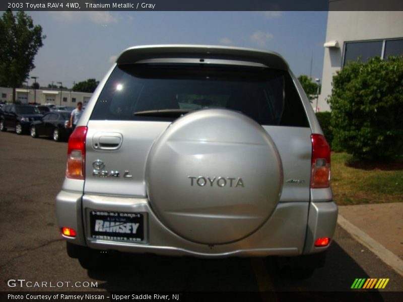 Titanium Metallic / Gray 2003 Toyota RAV4 4WD