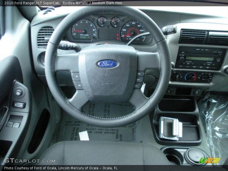 Redfire Metallic / Medium Dark Flint 2010 Ford Ranger XLT SuperCab