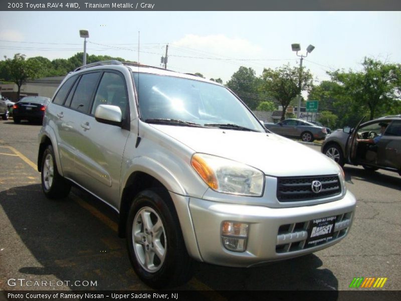 Titanium Metallic / Gray 2003 Toyota RAV4 4WD
