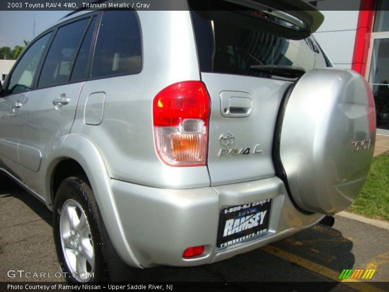 Titanium Metallic / Gray 2003 Toyota RAV4 4WD