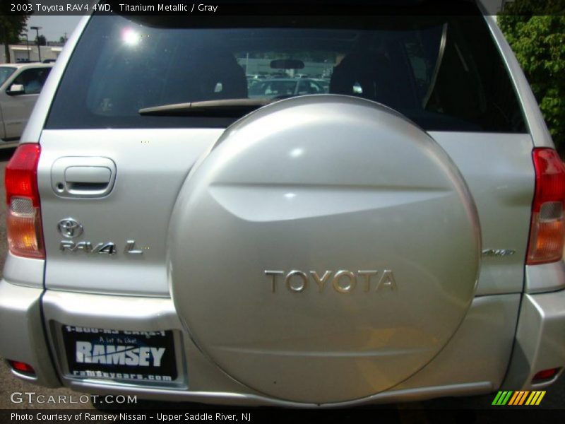 Titanium Metallic / Gray 2003 Toyota RAV4 4WD