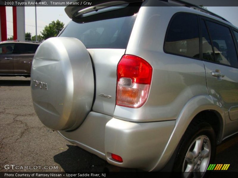 Titanium Metallic / Gray 2003 Toyota RAV4 4WD