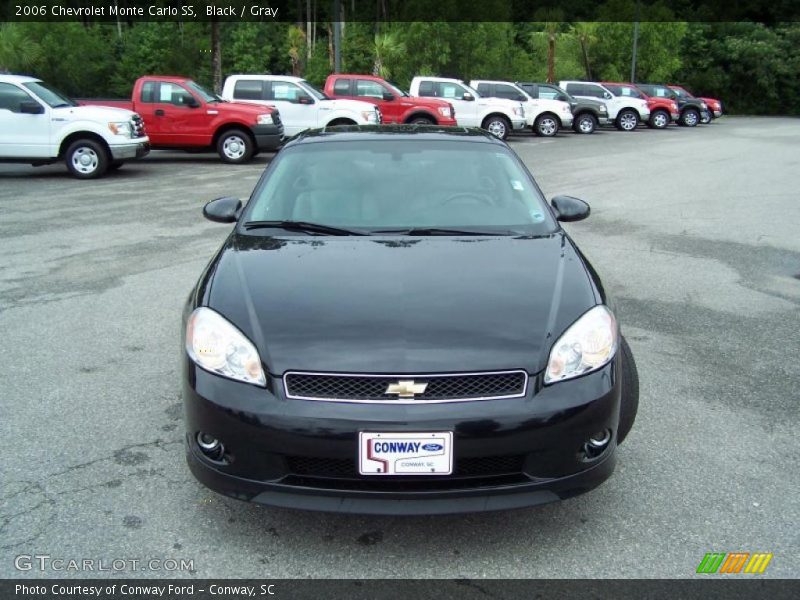 Black / Gray 2006 Chevrolet Monte Carlo SS
