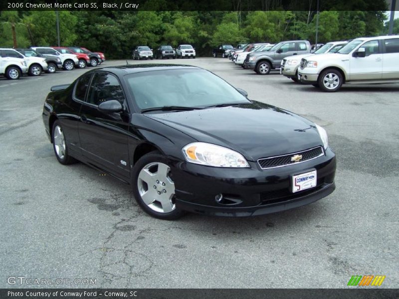 Black / Gray 2006 Chevrolet Monte Carlo SS