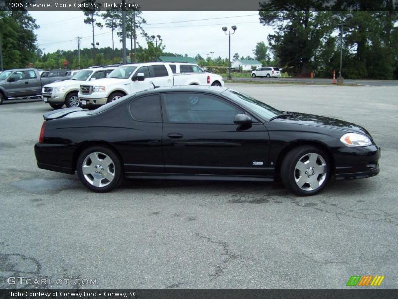 Black / Gray 2006 Chevrolet Monte Carlo SS