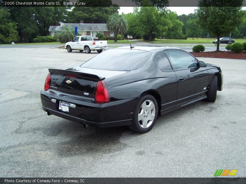 Black / Gray 2006 Chevrolet Monte Carlo SS