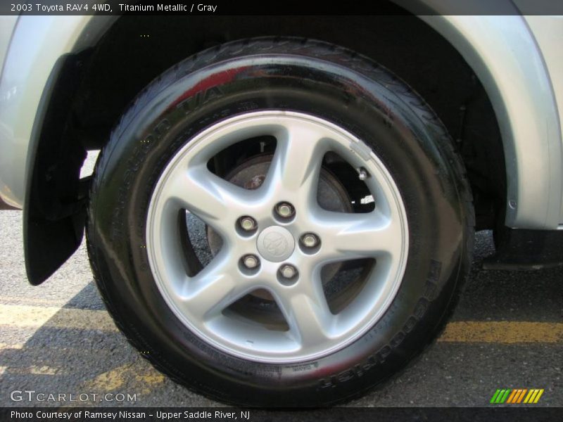 Titanium Metallic / Gray 2003 Toyota RAV4 4WD