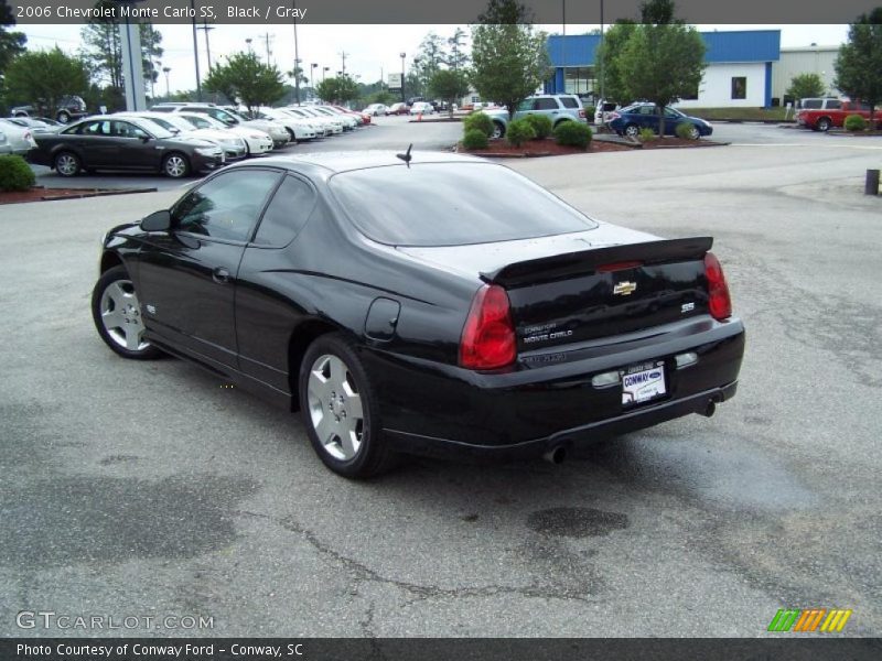 Black / Gray 2006 Chevrolet Monte Carlo SS