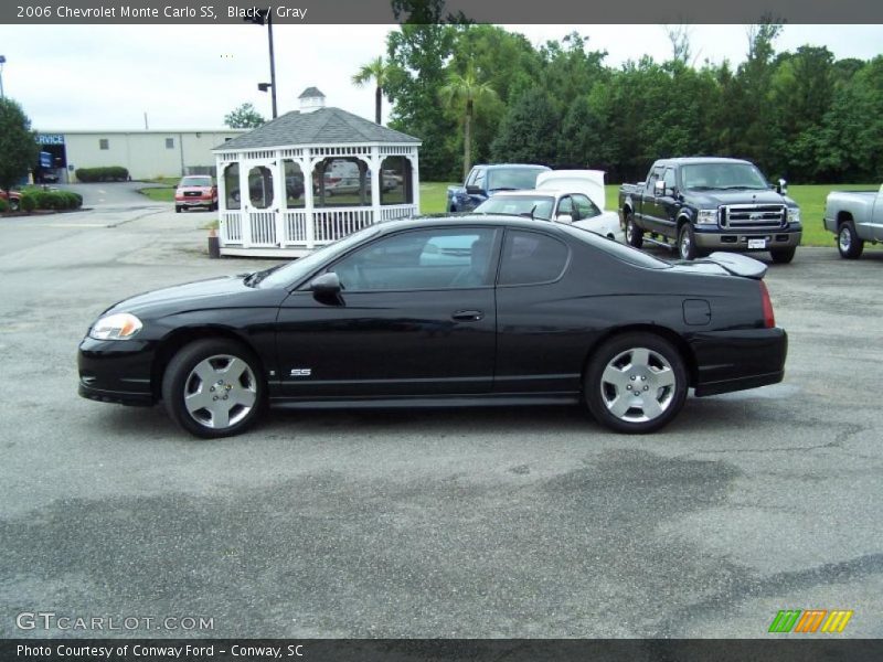Black / Gray 2006 Chevrolet Monte Carlo SS