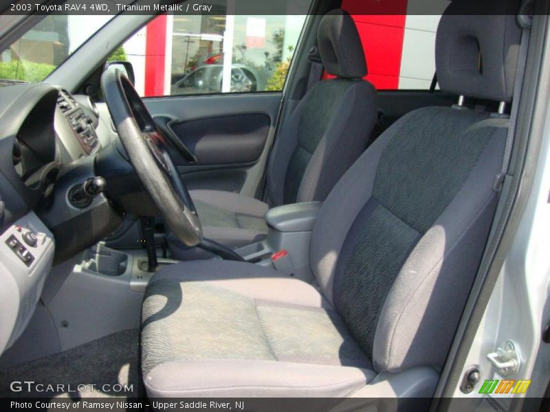 Titanium Metallic / Gray 2003 Toyota RAV4 4WD