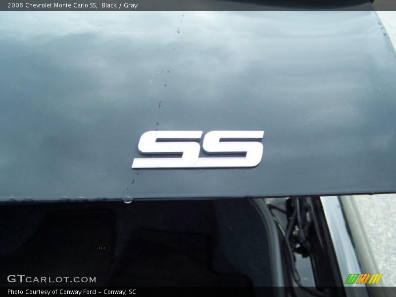 Black / Gray 2006 Chevrolet Monte Carlo SS