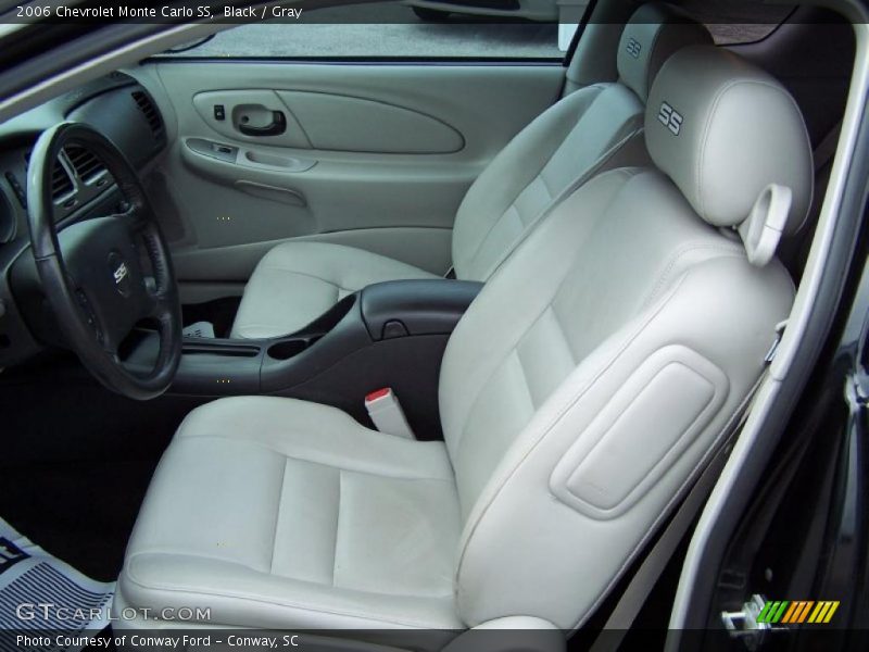 Black / Gray 2006 Chevrolet Monte Carlo SS