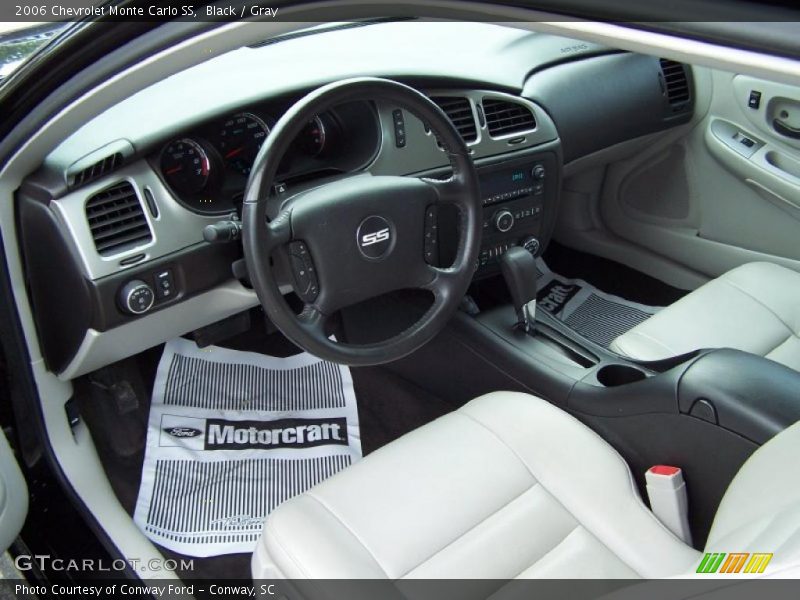 Black / Gray 2006 Chevrolet Monte Carlo SS