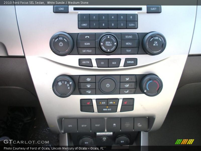 White Suede / Medium Stone 2010 Ford Focus SEL Sedan