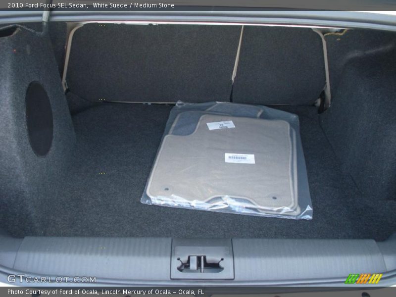 White Suede / Medium Stone 2010 Ford Focus SEL Sedan