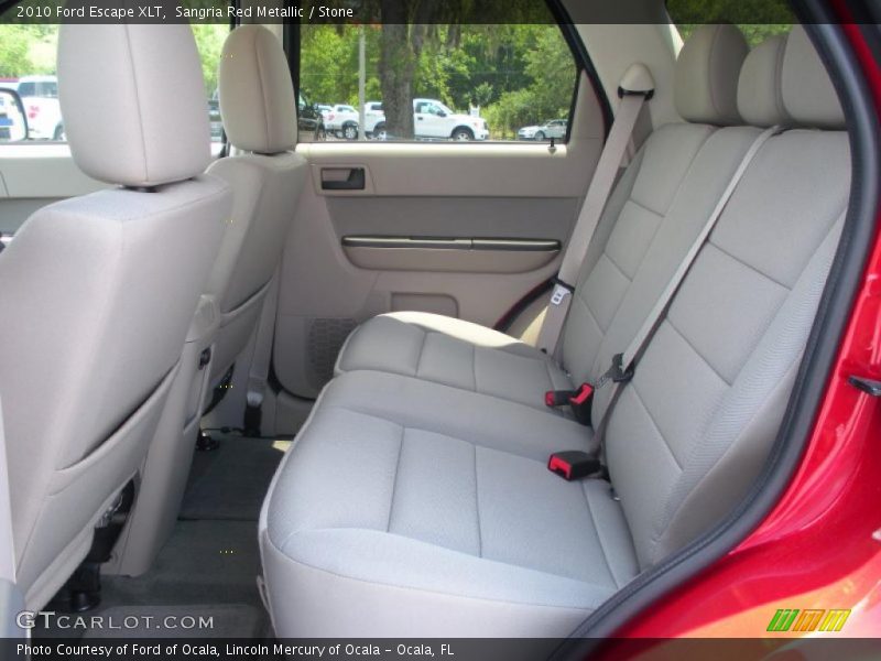 Sangria Red Metallic / Stone 2010 Ford Escape XLT