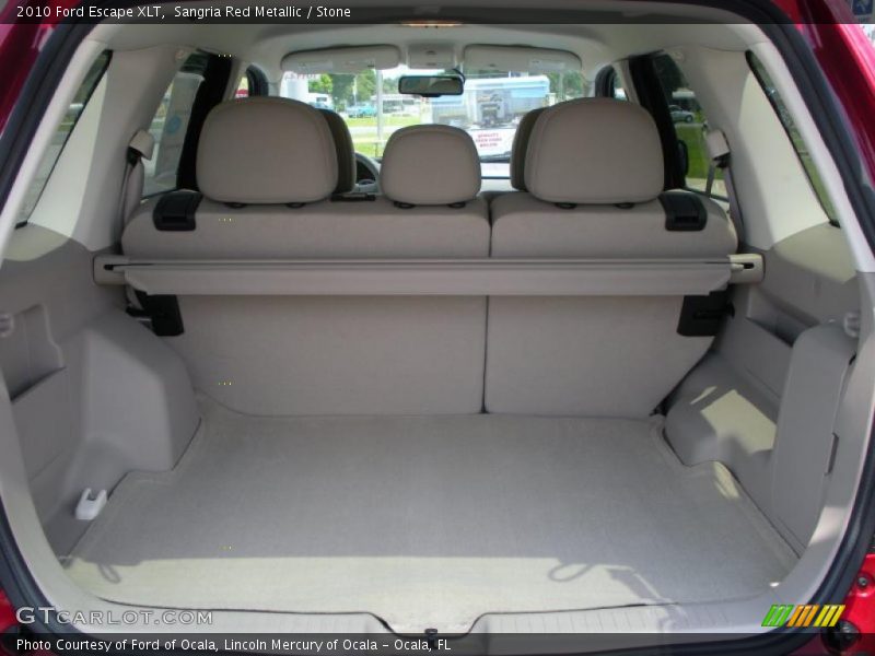 Sangria Red Metallic / Stone 2010 Ford Escape XLT