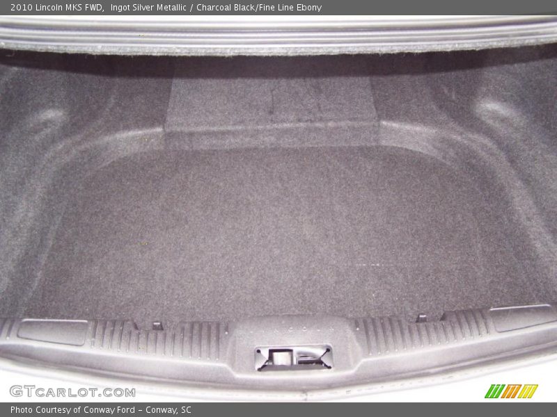 Ingot Silver Metallic / Charcoal Black/Fine Line Ebony 2010 Lincoln MKS FWD