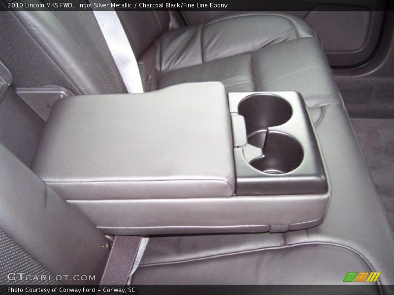 Ingot Silver Metallic / Charcoal Black/Fine Line Ebony 2010 Lincoln MKS FWD