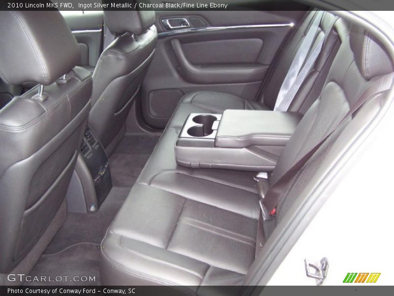 Ingot Silver Metallic / Charcoal Black/Fine Line Ebony 2010 Lincoln MKS FWD