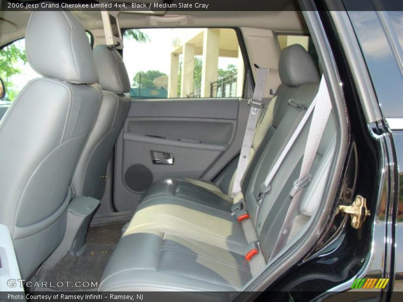 Black / Medium Slate Gray 2006 Jeep Grand Cherokee Limited 4x4