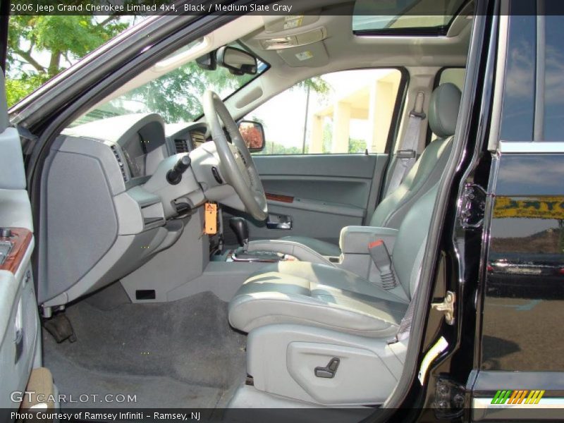 Black / Medium Slate Gray 2006 Jeep Grand Cherokee Limited 4x4