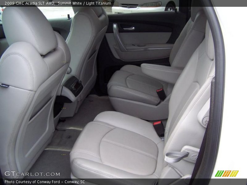 Summit White / Light Titanium 2009 GMC Acadia SLT AWD