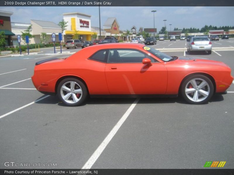HEMI Orange / Dark Slate Gray 2009 Dodge Challenger SRT8