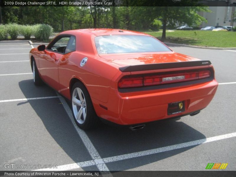 HEMI Orange / Dark Slate Gray 2009 Dodge Challenger SRT8
