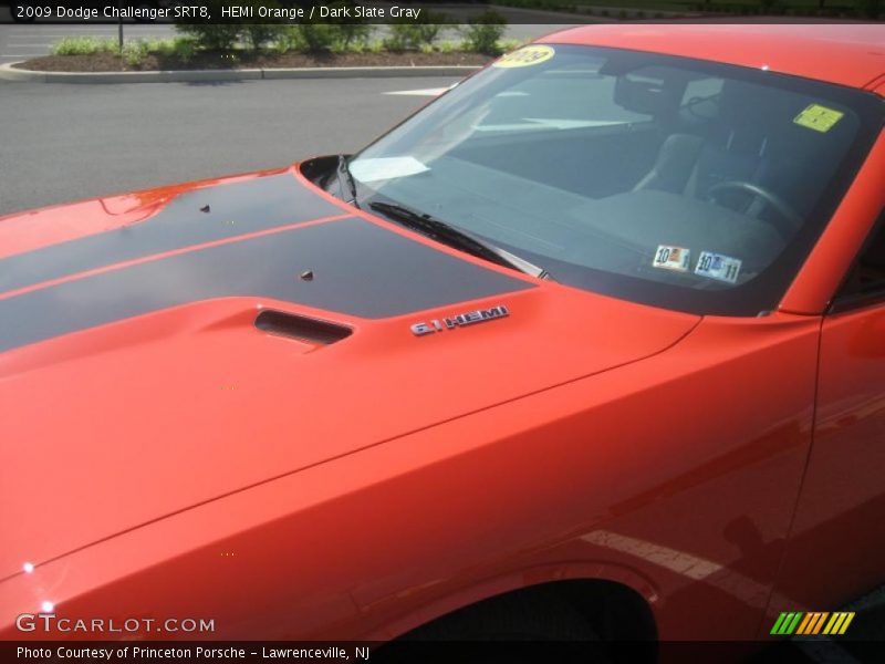 HEMI Orange / Dark Slate Gray 2009 Dodge Challenger SRT8