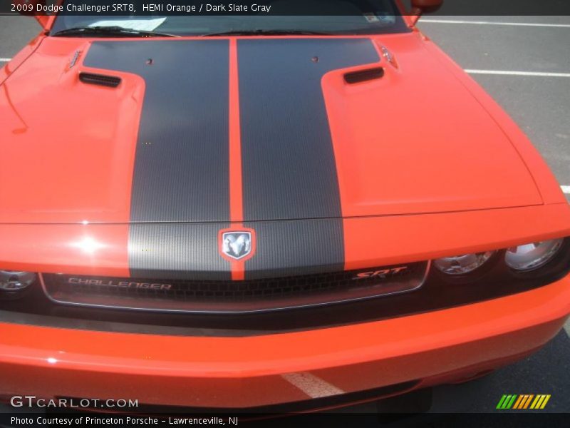 HEMI Orange / Dark Slate Gray 2009 Dodge Challenger SRT8