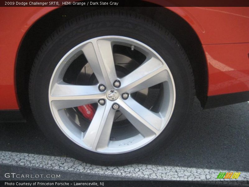 HEMI Orange / Dark Slate Gray 2009 Dodge Challenger SRT8