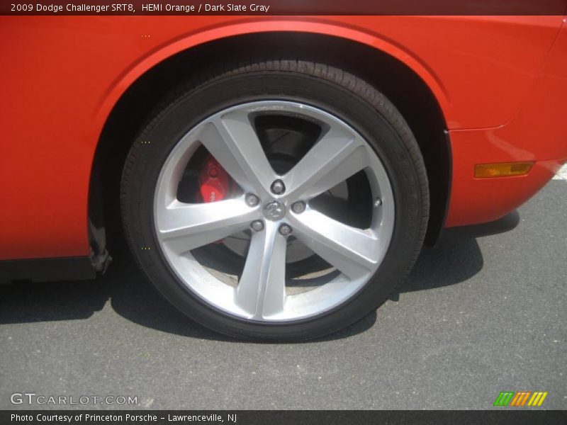 HEMI Orange / Dark Slate Gray 2009 Dodge Challenger SRT8