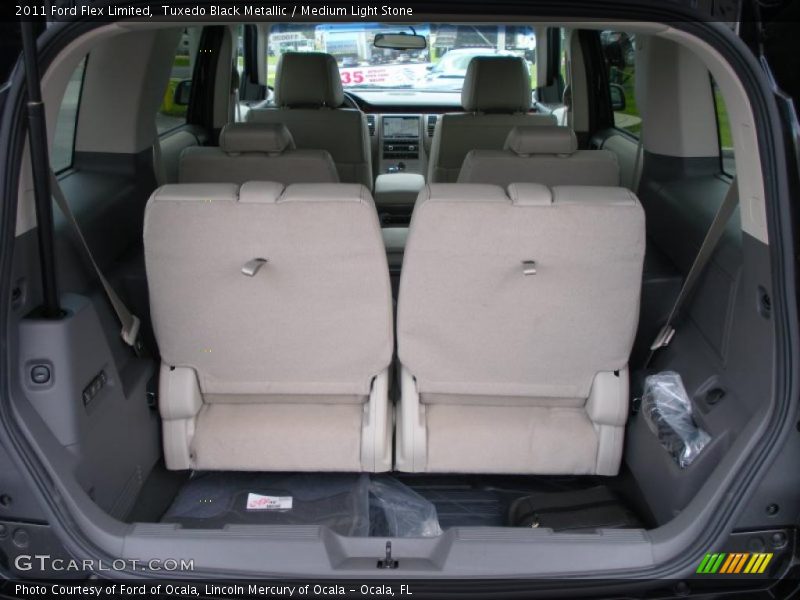 Tuxedo Black Metallic / Medium Light Stone 2011 Ford Flex Limited