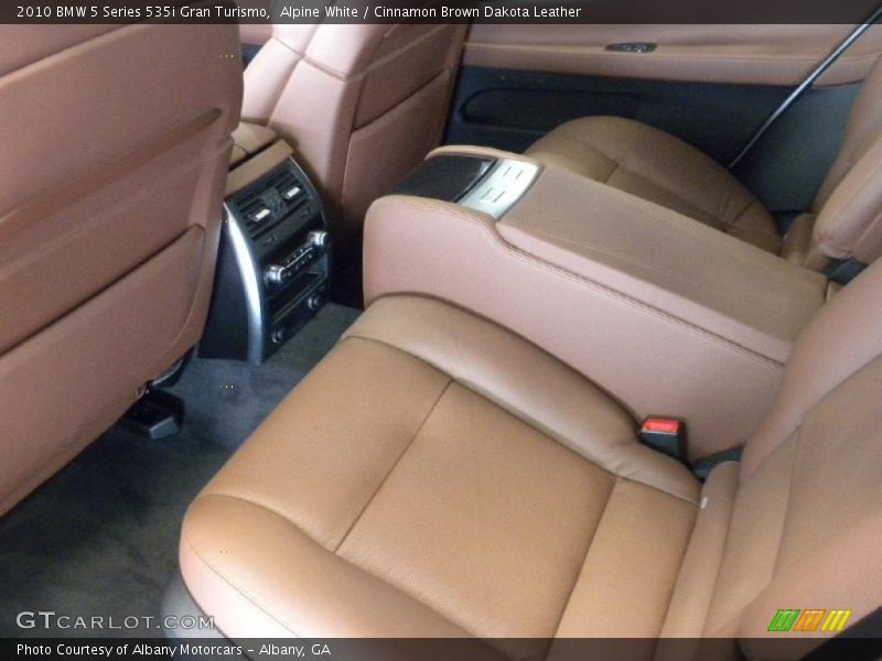 Alpine White / Cinnamon Brown Dakota Leather 2010 BMW 5 Series 535i Gran Turismo