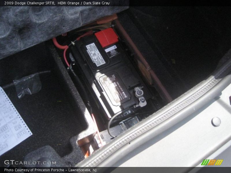 HEMI Orange / Dark Slate Gray 2009 Dodge Challenger SRT8