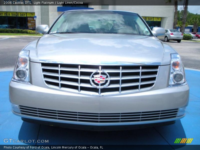 Light Platinum / Light Linen/Cocoa 2008 Cadillac DTS