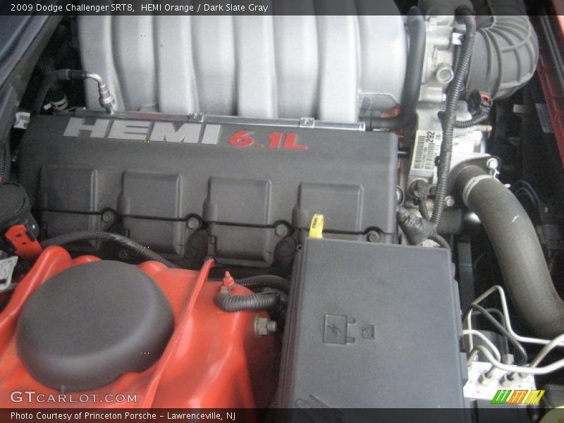HEMI Orange / Dark Slate Gray 2009 Dodge Challenger SRT8